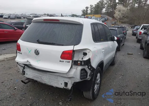 2013 Volkswagen Tiguan S from USA, damaged, VIN WVGAV3AX1DW603587